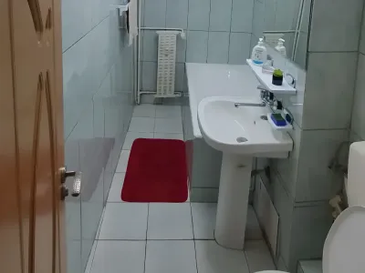 baie cu cada garsoniera de inchiriat Sector 2 Bucuresti